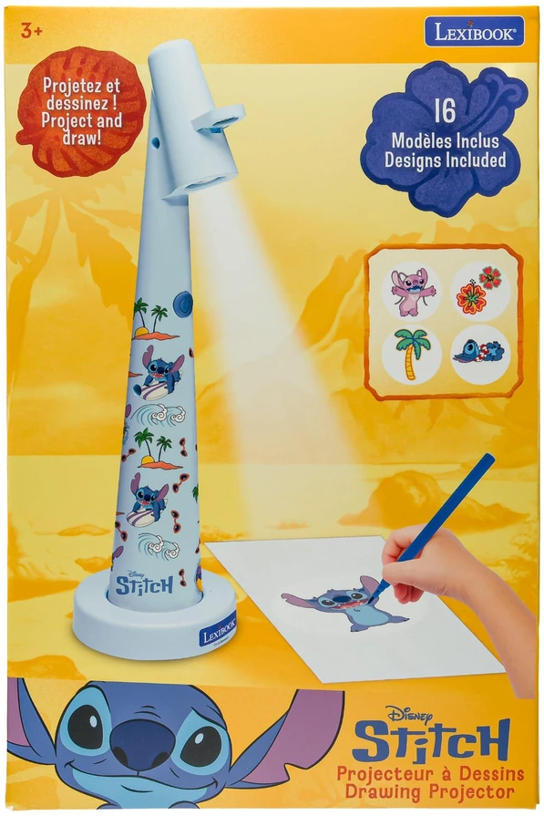 Lexibook - Piešimo projektorius DISNEY Stitch (CRP10D)