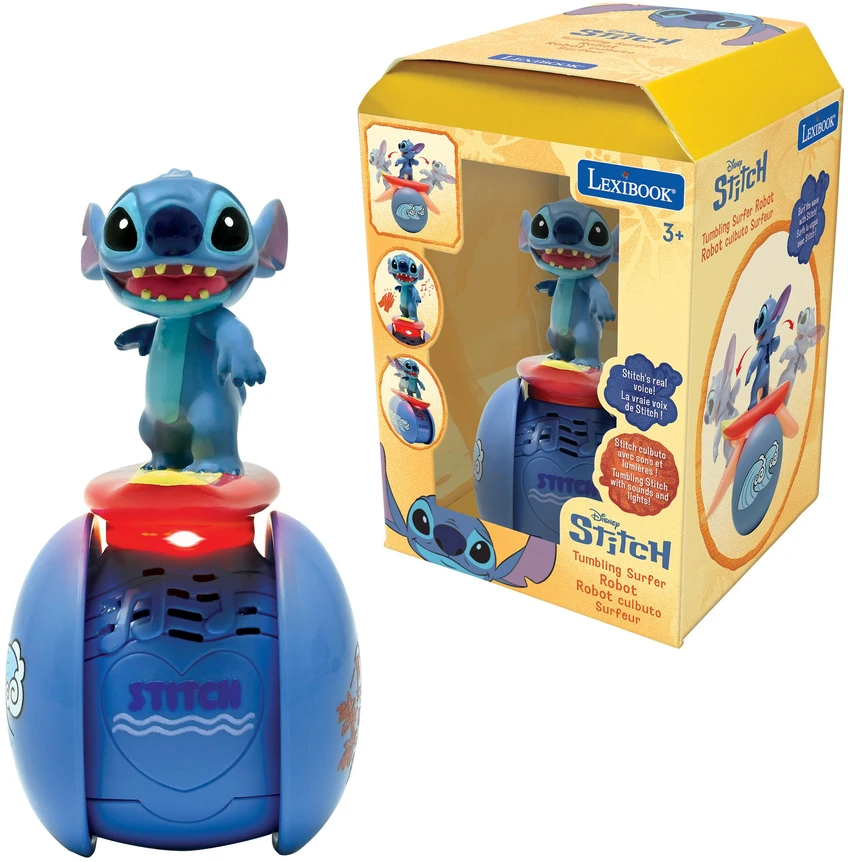 „Lexibook“ – „Roller Surfer Stitch“ – vieno rato idealiai subalansuotas dygsnis su šviesos ir garso efektais (ROB01D)