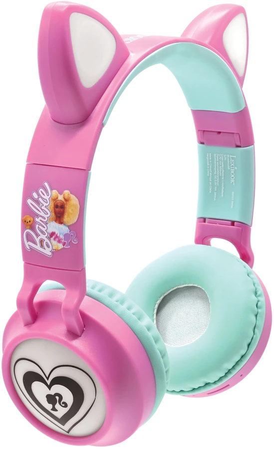 Lexibook,Barbie „Lexibook“ – „Barbie“ „Bluetooth“ ausinės su šviesa (HPBTKTBB)