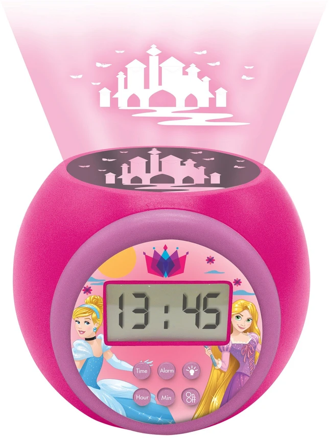 Lexibook,Disney Lexibook, Disney Lexibook – Disney Princess projekcinis žadintuvas (RL977DP)