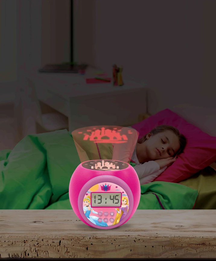Lexibook,Disney Lexibook, Disney Lexibook – Disney Princess projekcinis žadintuvas (RL977DP)