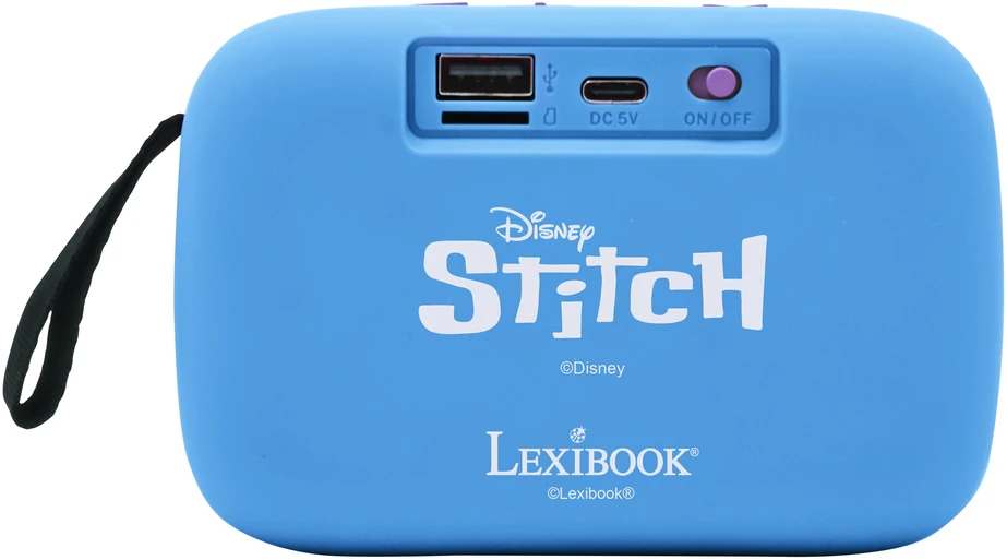 Lexibook,Disney „Lexibook – Stitch“ nešiojamasis „Bluetooth®“ garsiakalbis (BT018D)