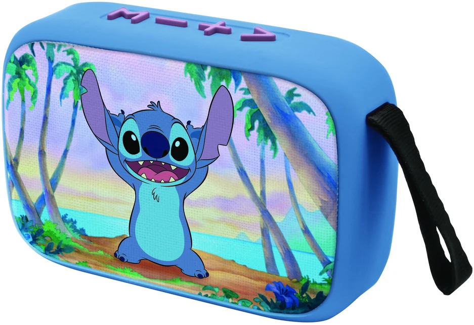 Lexibook,Disney „Lexibook – Stitch“ nešiojamasis „Bluetooth®“ garsiakalbis (BT018D)