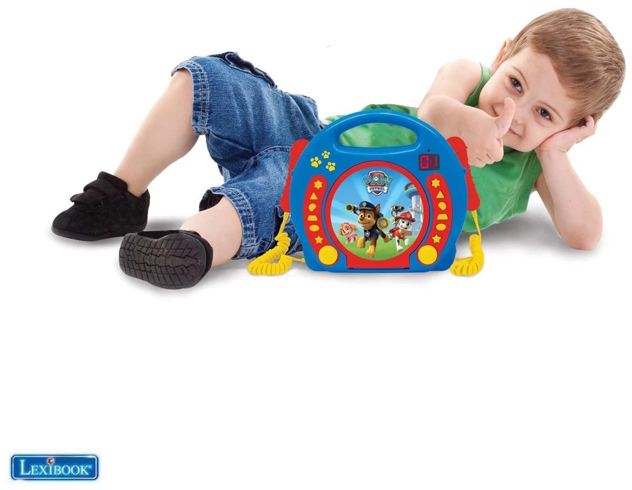 Lexibookpaw Patrol Lexibook - Paw Patrol - Nešiojamas CD grotuvas (RCDK100PA)