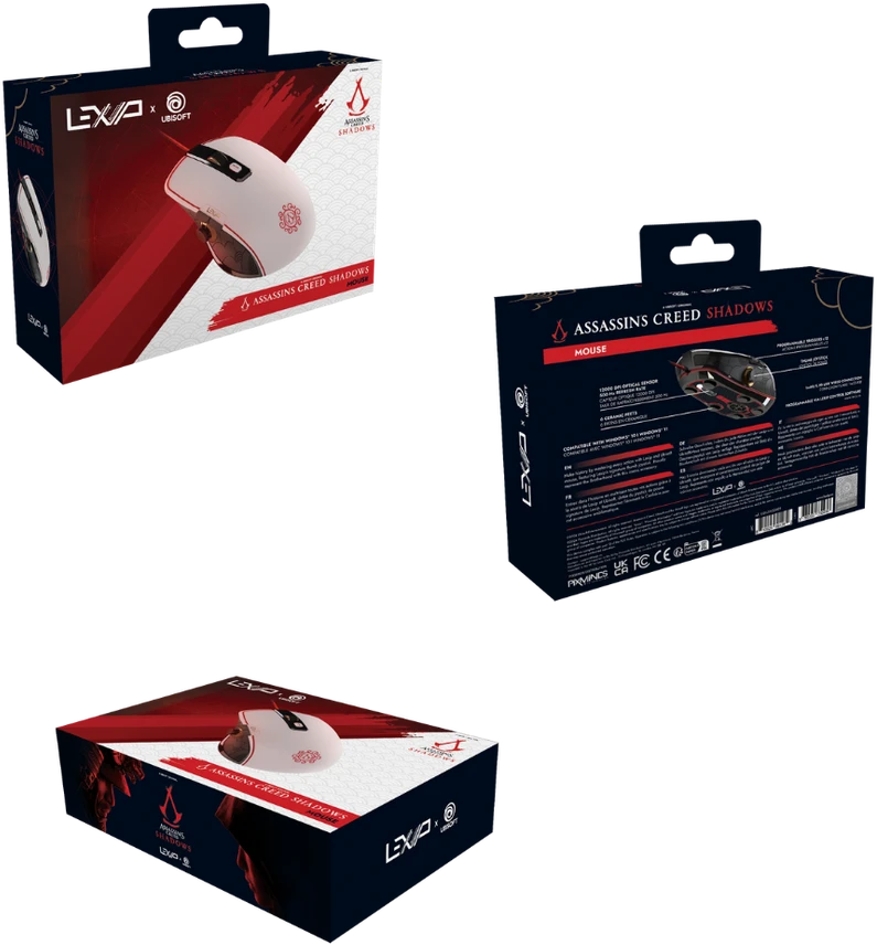 Pixminds LEXIP X UBISOFT Assassin's Creed Shadows pelė