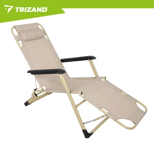 Sulankstomas sodo gultas 60x177x30cm Trizand