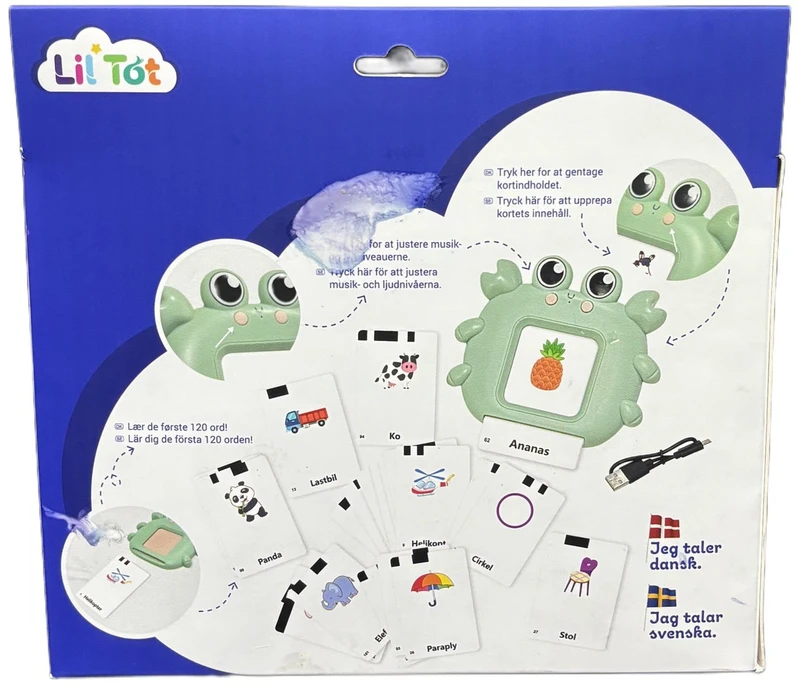 Lil'Tot - Pirmųjų žodžių skaitytuvas FI/SE (90431)