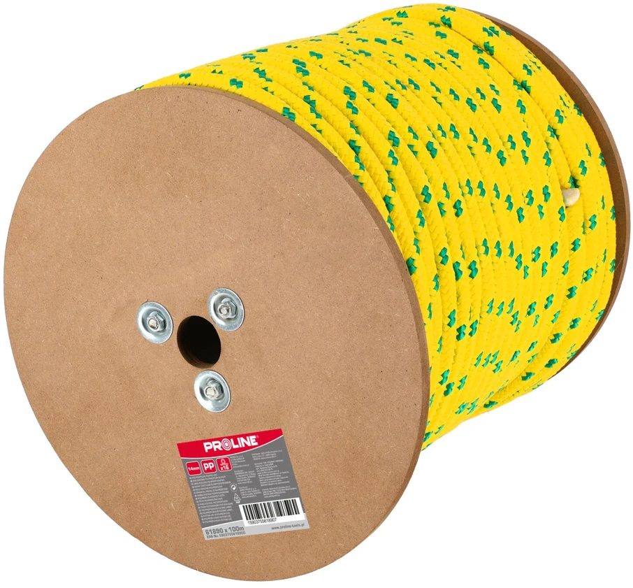 Linka Pintinė polipropileno virvė 5 mm x 1 m (300 m ritė) prolino