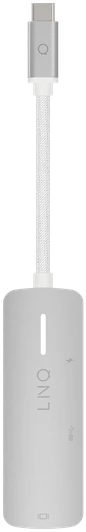 LINQ - 3in1 140W USB-C daugiaprievadis šakotuvas