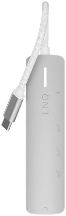 LINQ - 5in1 PRO 140W USB-C daugiaprievadis šakotuvas