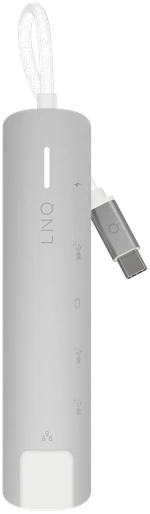 LINQ - 6in1 PRO 140W USB-C daugiaprievadis šakotuvas