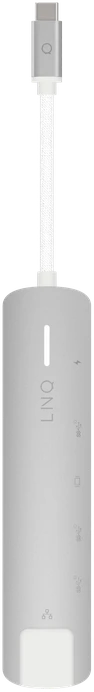 LINQ - 6in1 PRO 140W USB-C daugiaprievadis šakotuvas