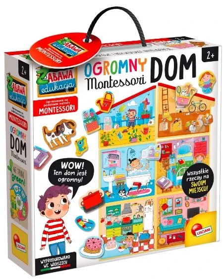 Dėlionė Lisciani Gra montessori ogromny dom