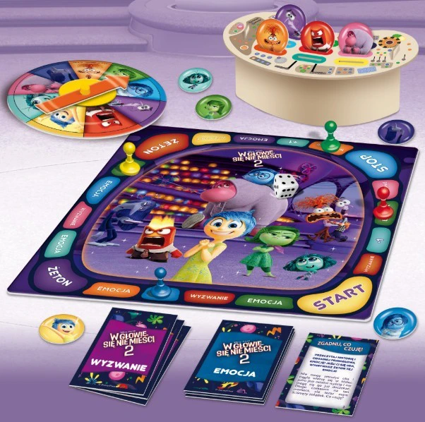 Lisciani Emocijų nuotykis: Inside Out 2 stalo žaidimas