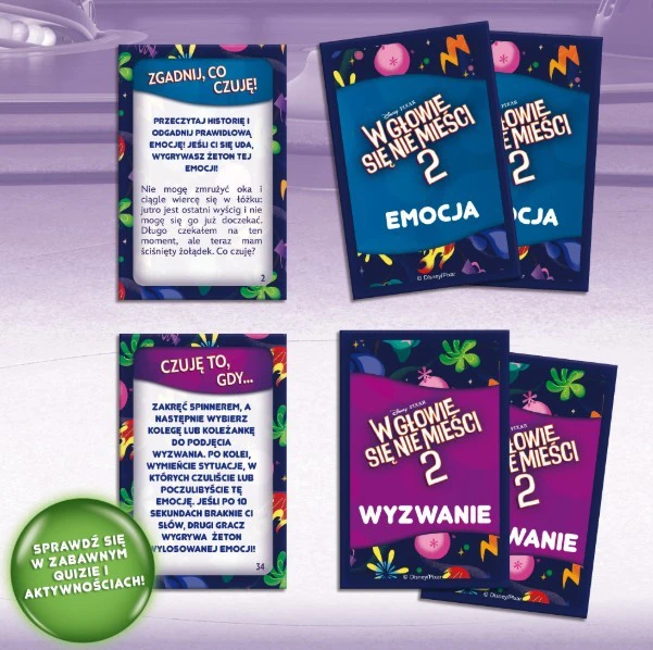 Lisciani Emocijų nuotykis: Inside Out 2 stalo žaidimas