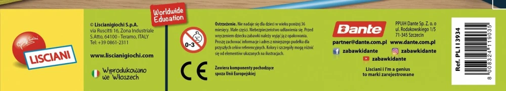 Lisciani Rinkinys Aš esu genijus – pieštukų fabrikas
