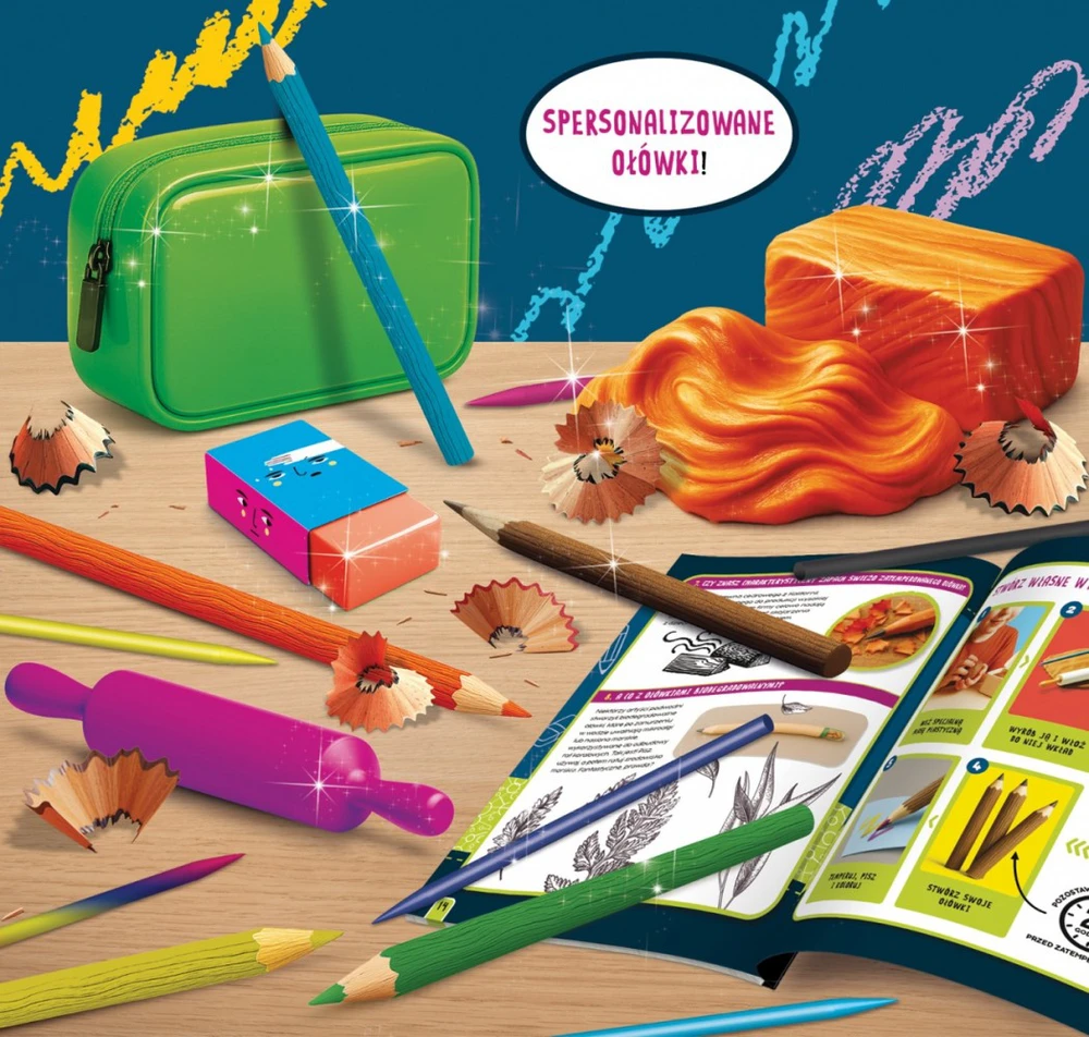 Lisciani Rinkinys Aš esu genijus – pieštukų fabrikas