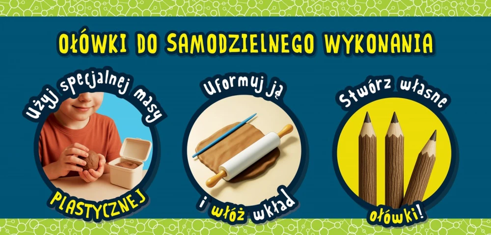 Lisciani Rinkinys Aš esu genijus – pieštukų fabrikas