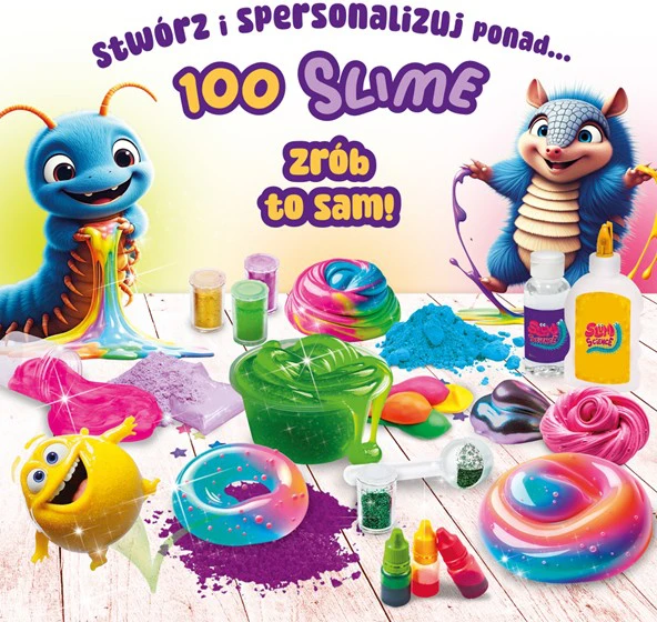 Lisciani Rinkinys „Slumi“ mokslo rinkinys – 100 gleivių