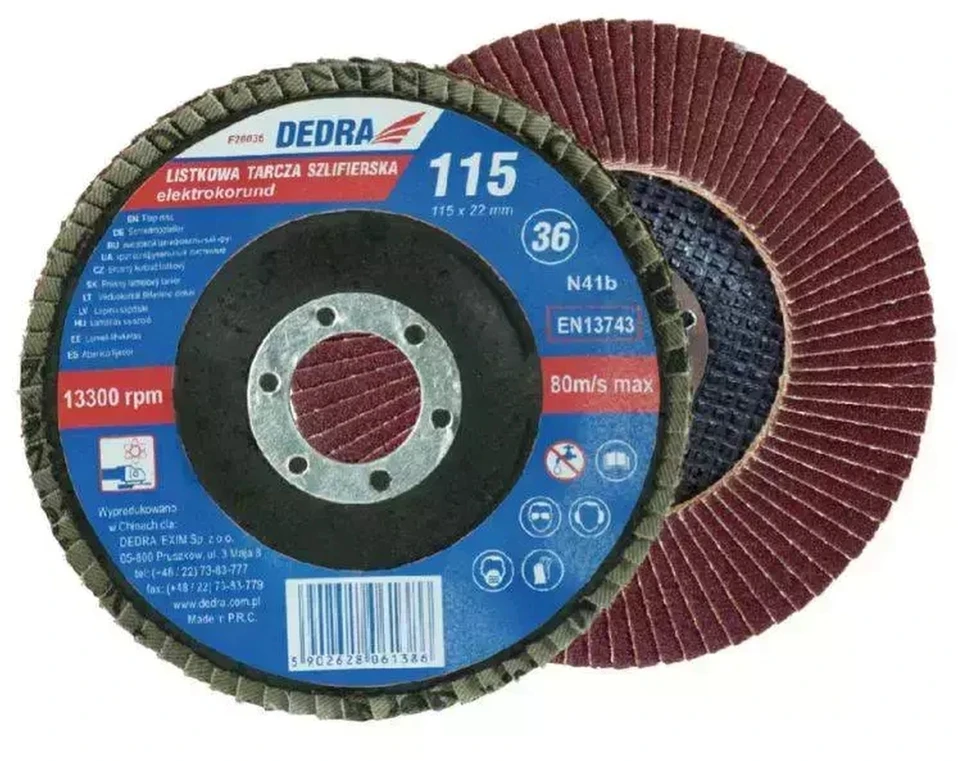 Dedra Veduoklinis lifavimo diskas lapelinis lifavimo diskas 125x22mm120