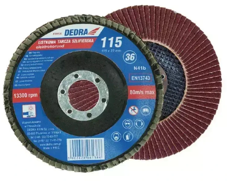 Dedra Veduoklinis lifavimo diskas lapelinis lifavimo diskas 115x22mm 36