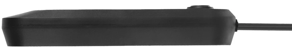 „Maclean“ maitinimo laidas, 3 lizdų prailginimo laidas + 3xUSB, 110-240V AC 50/60Hz, 2.1A max 2500W, 1.5m, juodas, MCE394 B