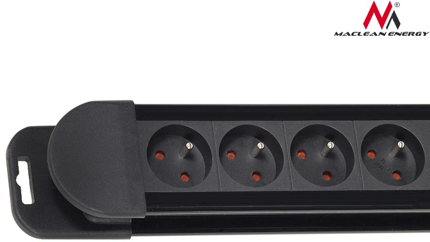 MACLEAN MCE11 Maclean MCE11 Power Strip 8 lizdas su jungikliu