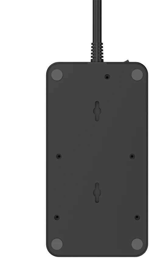 Listwa przepięciowa, 4 gniazda 2p+su oraz gniazdami usb a, usb c, 2m, schuko ; kel