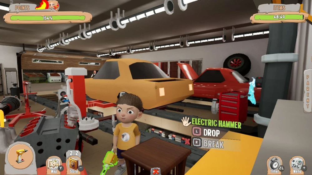 Little „Mažasis velnias: Foster Mayhem“ – „Nintendo Switch“