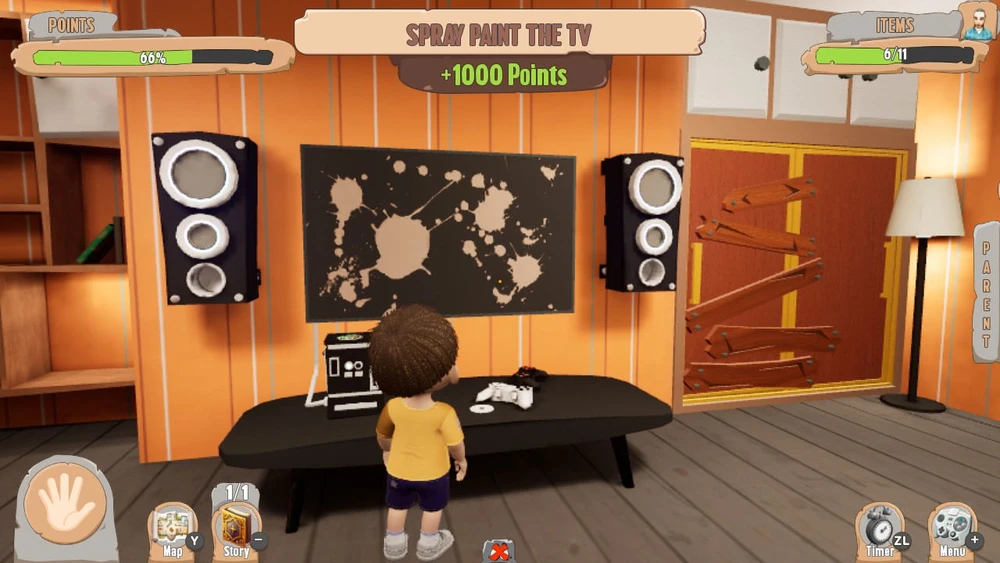 Little „Mažasis velnias: Foster Mayhem“ – „Nintendo Switch“