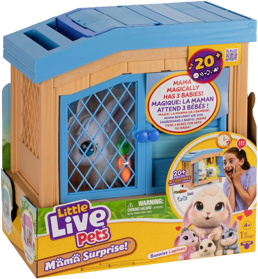 Little Live Pets Mama Siurprizas Zuikis 26593