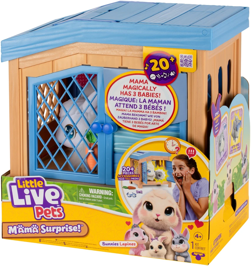 Little Live Pets Mama Siurprizas Zuikis 26593
