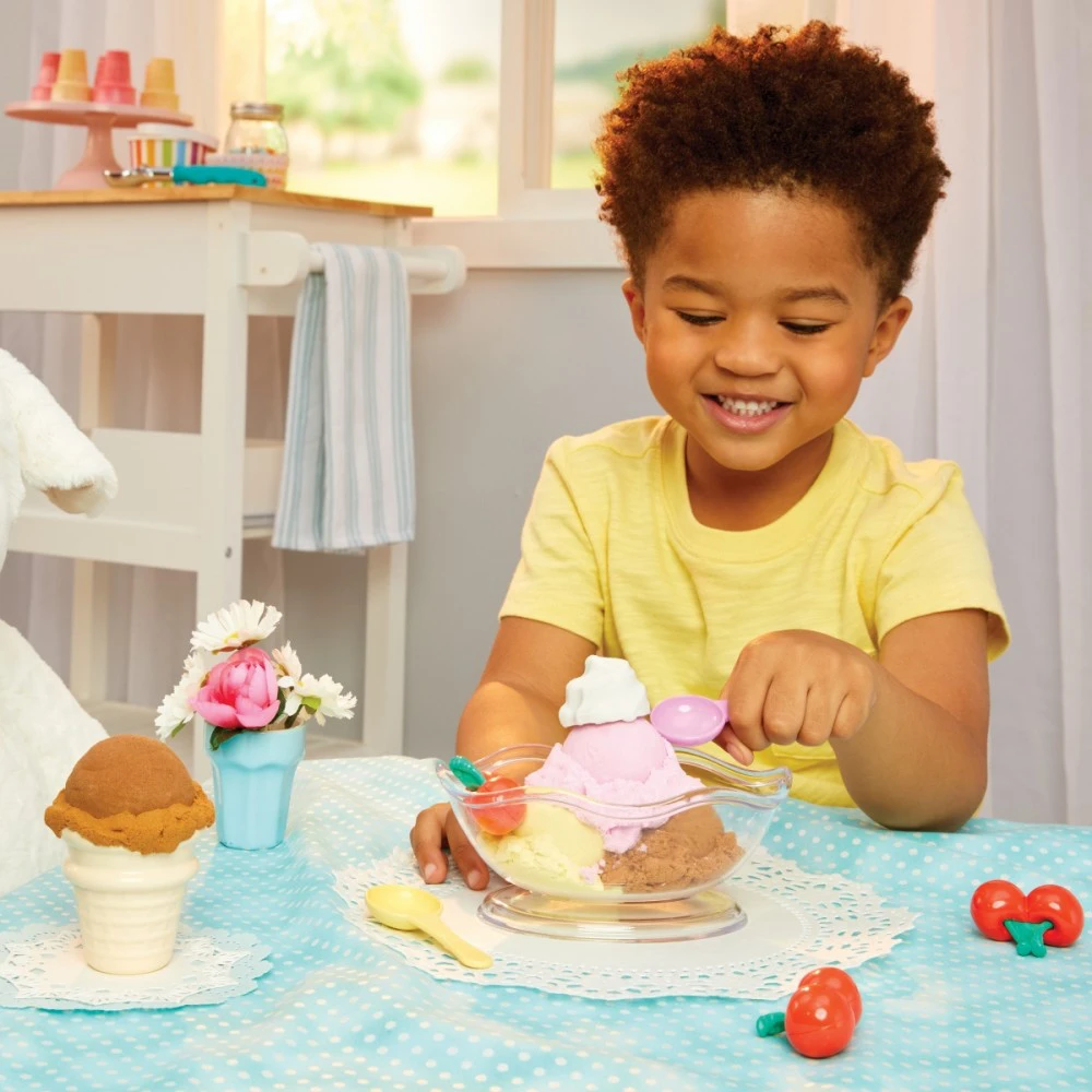 Little Tikes 639661-EUC „Creative Chefs“ ledo kreminio kepimo rinkinys