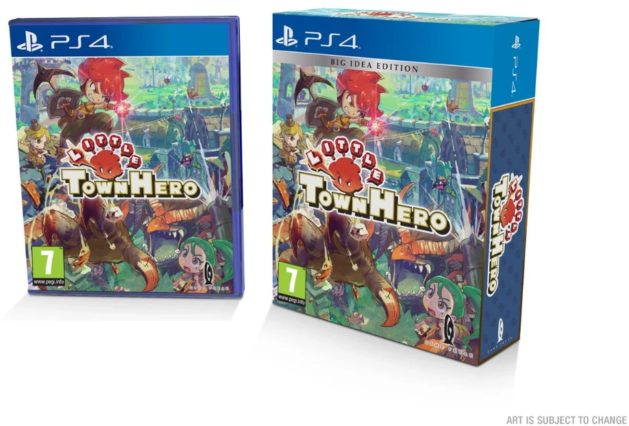 Nis America „Little Town Hero“ – didelių idėjų leidimas – „PlayStation 4“