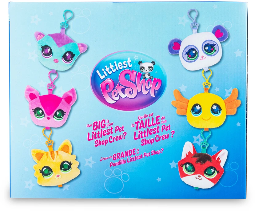 Littlest Petshop Littlest Pet Shop - pliušinis žaisliukas su akląja dėžute (00741)