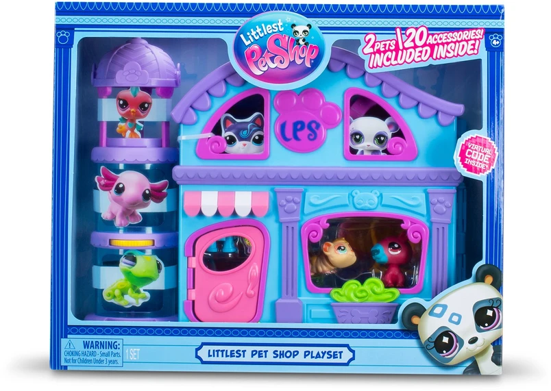 Littlest Petshop „Littlest Pet Shop“ – rudens tematikos žaidimų rinkinys (00575)