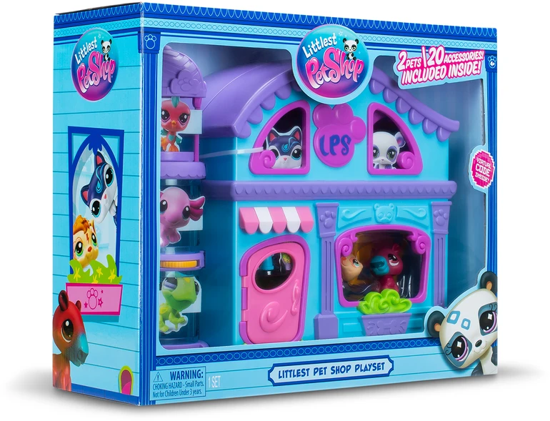 Littlest Petshop „Littlest Pet Shop“ – rudens tematikos žaidimų rinkinys (00575)