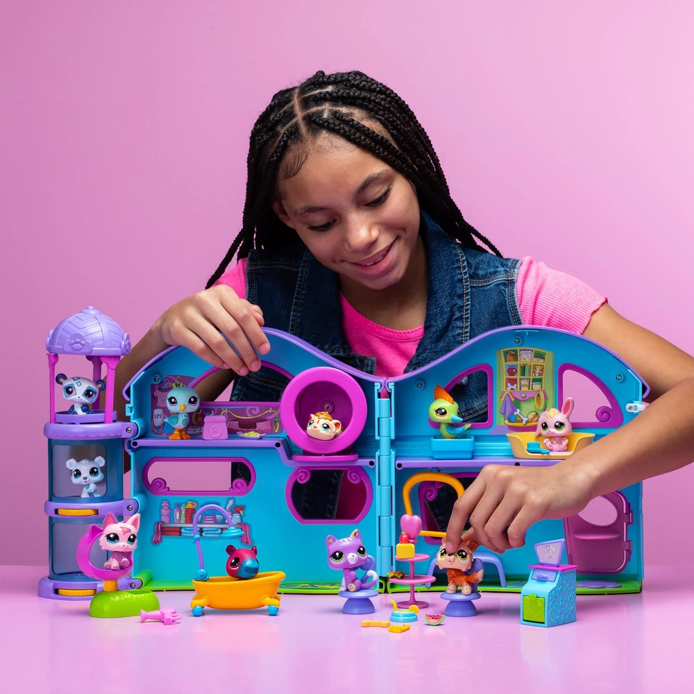 Littlest Petshop „Littlest Pet Shop“ – rudens tematikos žaidimų rinkinys (00575)