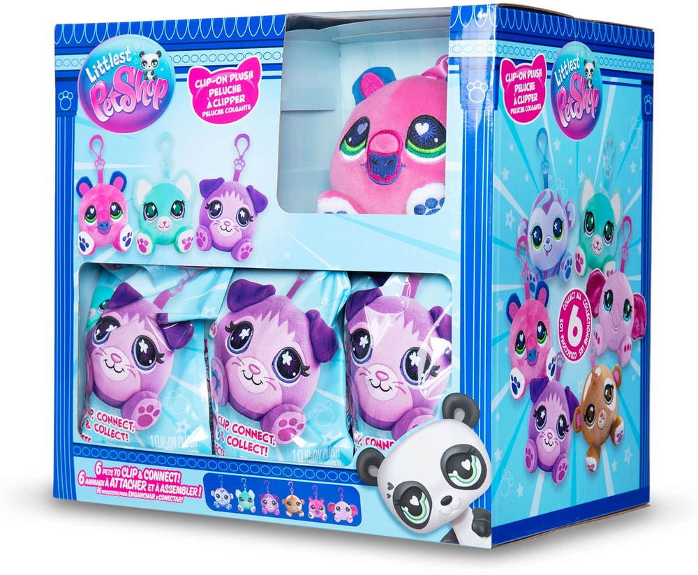 Littlest Petshop „Littlest Pet Shop“ – staigmenų pliušiniai gyvūnai W3 (01055)