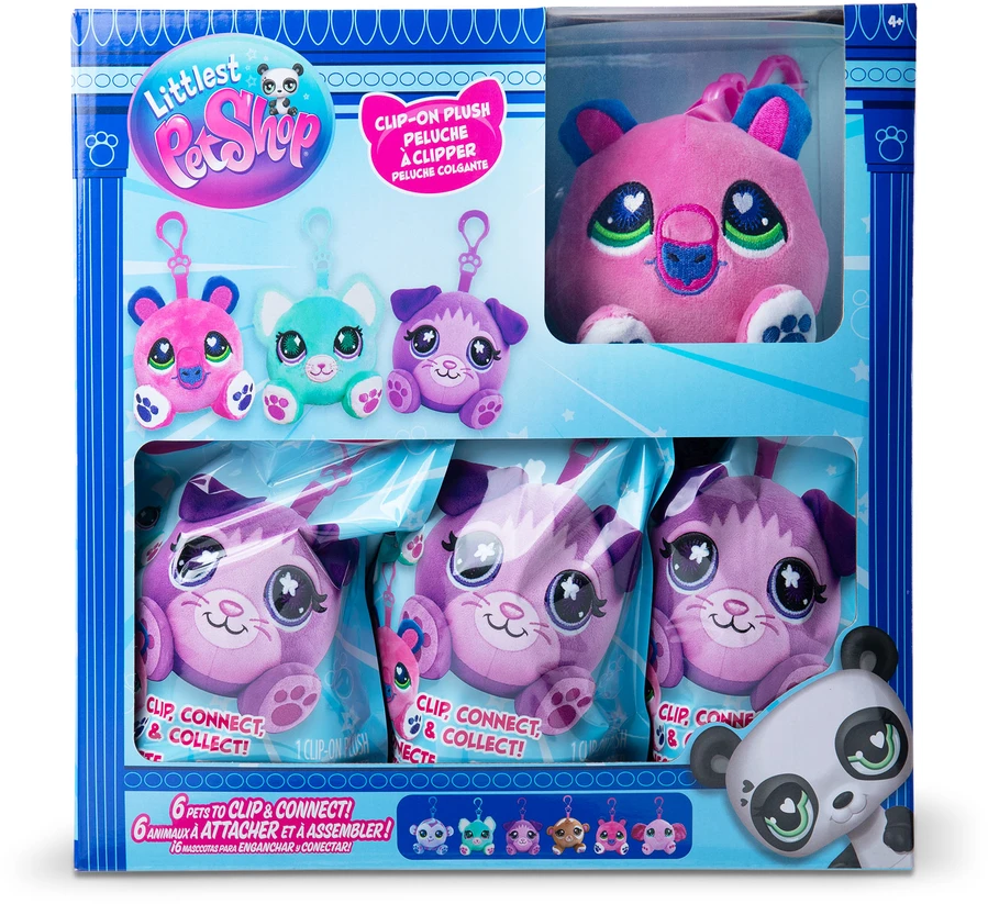 Littlest Petshop „Littlest Pet Shop“ – staigmenų pliušiniai gyvūnai W3 (01055)
