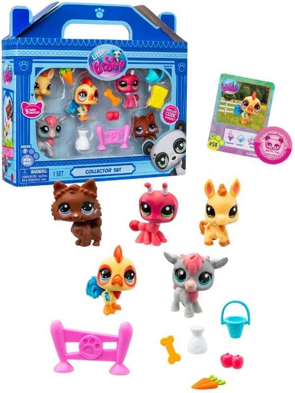Littlest Petshop Littlest Pet Shop ūkio geriausi žaisliukai, 5 vnt., 00510