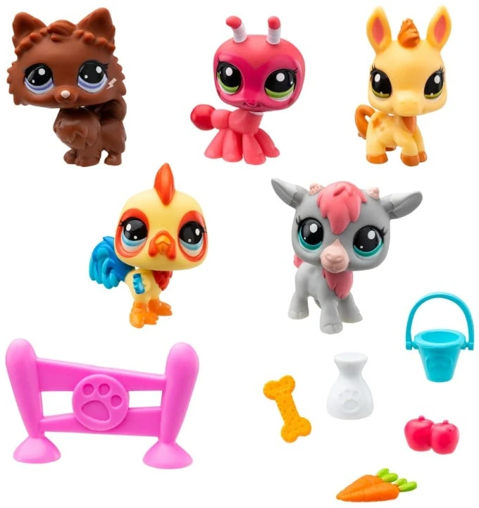 Littlest Petshop Littlest Pet Shop ūkio geriausi žaisliukai, 5 vnt., 00510
