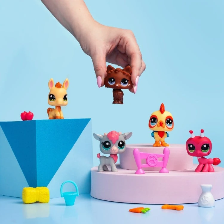 Littlest Petshop Littlest Pet Shop ūkio geriausi žaisliukai, 5 vnt., 00510