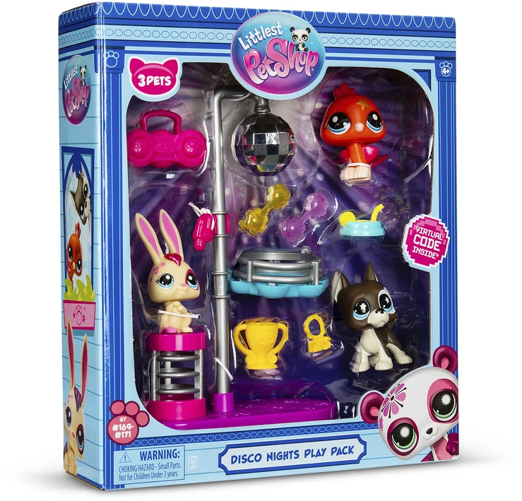 Littlest Petshop LITTLEST PET SHOP Rinkinys „Diskoteka“