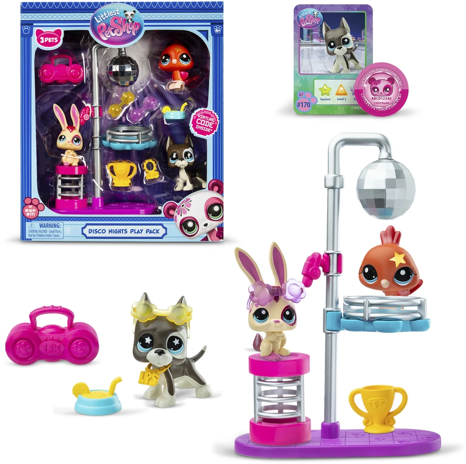 Littlest Petshop LITTLEST PET SHOP Rinkinys „Diskoteka“