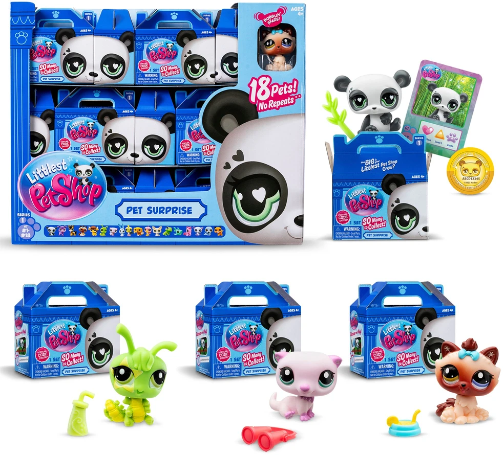 Littlest Petshop LITTLEST PET SHOP Rinkinys uždaroje pakuotėje