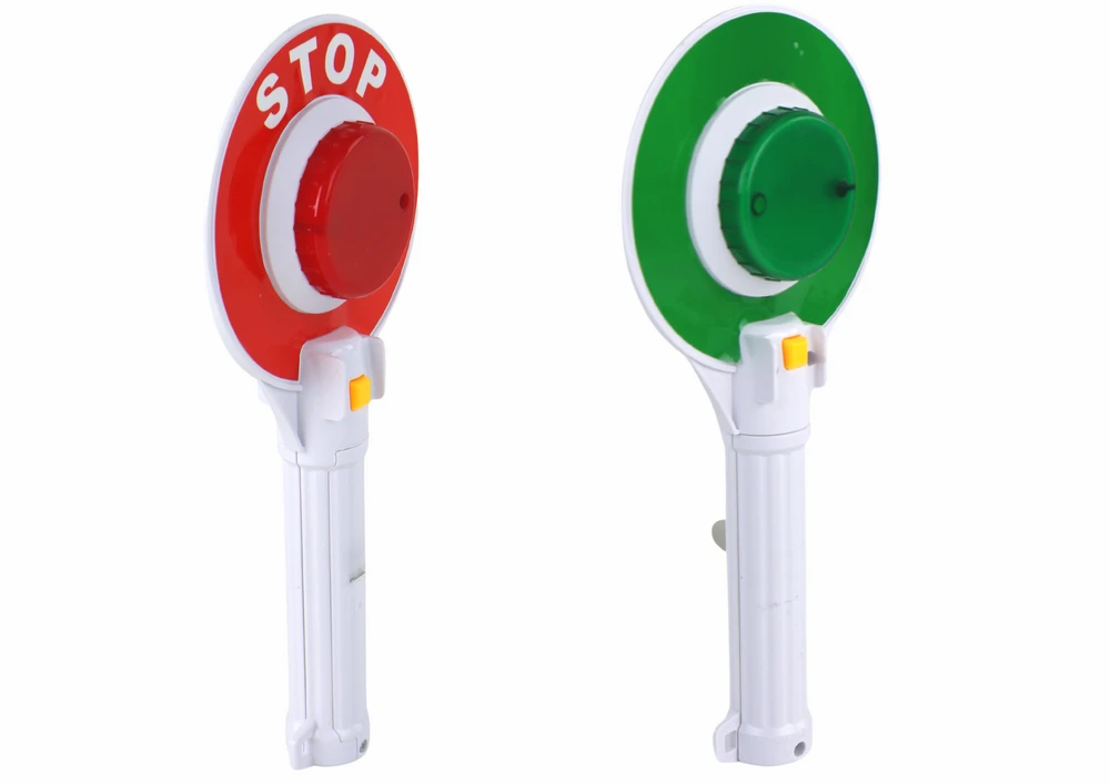 Lean Toys Vaikiškas policijos šviesoforas, 23 cm