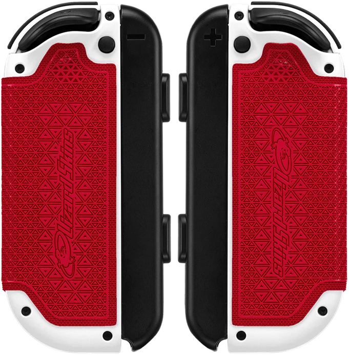 „Lizard Skins“ jungiklis „Joy-Con“ – „Crimson Raudona“ (supjaustytas pagal dydį, 0,5 mm)