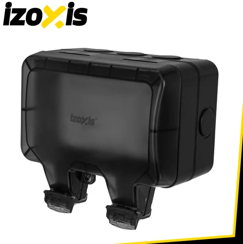 Double external socket 17x11x10cm Izoxis