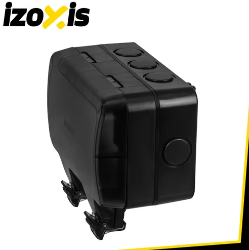 Double external socket 17x11x10cm Izoxis